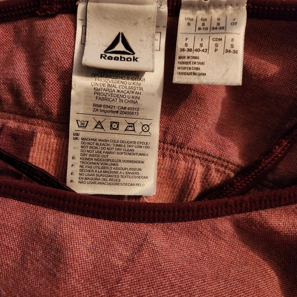 REEBOK NATURE X SEAMLESS SPORTS BRA - Picture 6 of 8